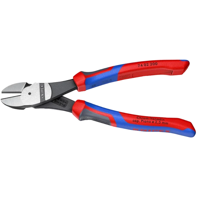 Кусачки боковые (бокорезы) KNIPEX 74 02 200 Ø4.2мм - Фото 1 Кусачки боковые (бокорезы) KNIPEX 74 02 200 Ø4.2мм - изображение 1