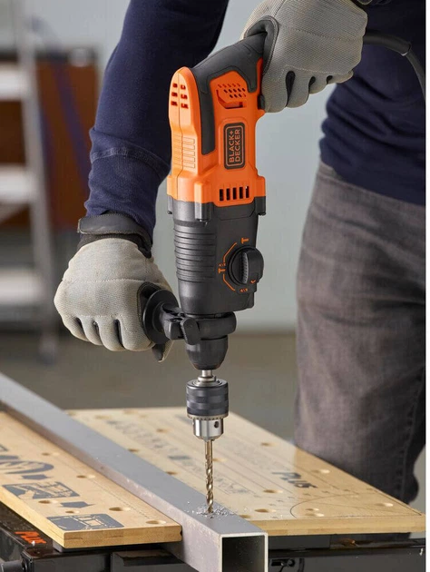 Перфоратор сетевой SDS-Plus BLACK+DECKER BEHS01K - изображение 6