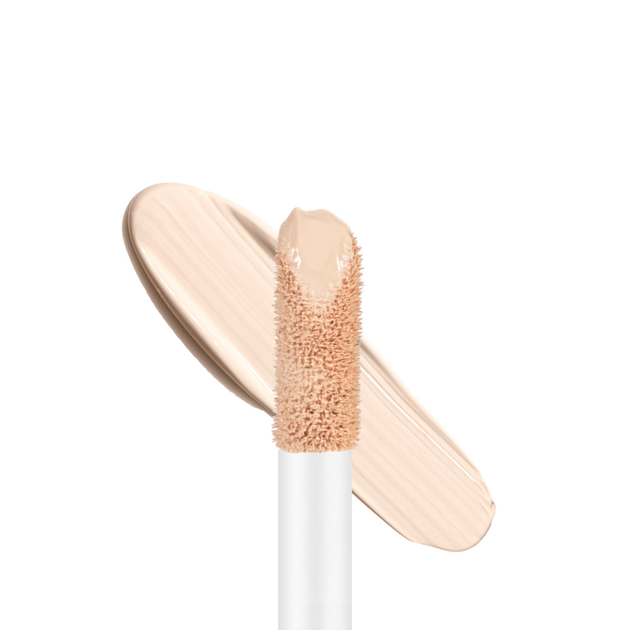 Консилер для лица стойкий Neverti Radiant Creamy Cover Conealer с витамином Е 10 мл (NP303), 001 Light Fair Айвори - изображение 3