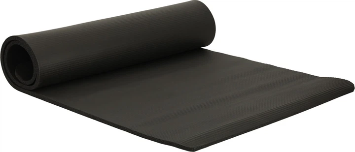 Килимок для йоги KIK 185 x 83 см з чохлом Чорний KX3318 (5903039759039) - зображення 3