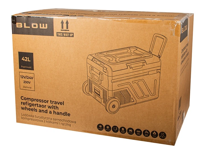 Lodówka turystyczna Blow 44-211 samochodowa kompresorowa 42 L Czarna (5900804146971) - obraz 14