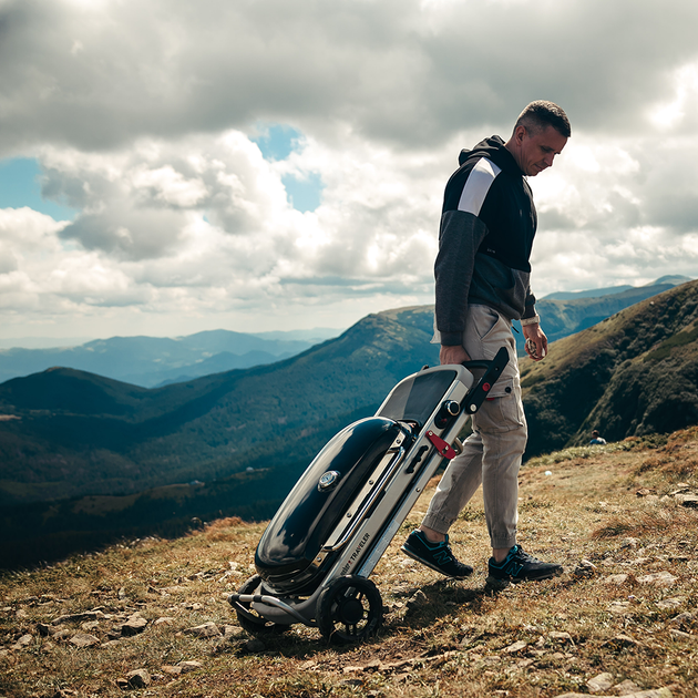 Портативный газовый гриль Weber Traveler 9010075 - изображение 9