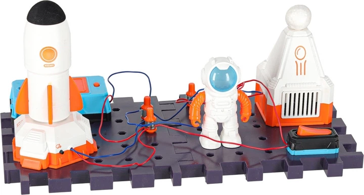 Навчальний набір KIK Маленький електрик - космічна станція KX2916_2 (5903039769403) - зображення 3