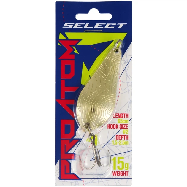 Блешня Select ProAtom 15.0g 65mm #02 - Фото 2 Блешня Select ProAtom 15.0g 65mm #02 - зображення 2
