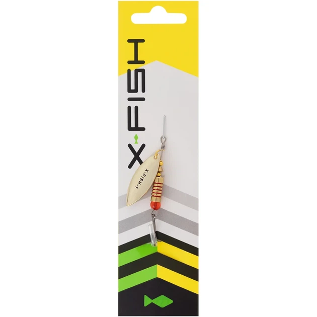 Блешня X-Fish Rampage №1 5.5g Gold - Фото 2 Блешня X-Fish Rampage №1 5.5g Gold - зображення 2