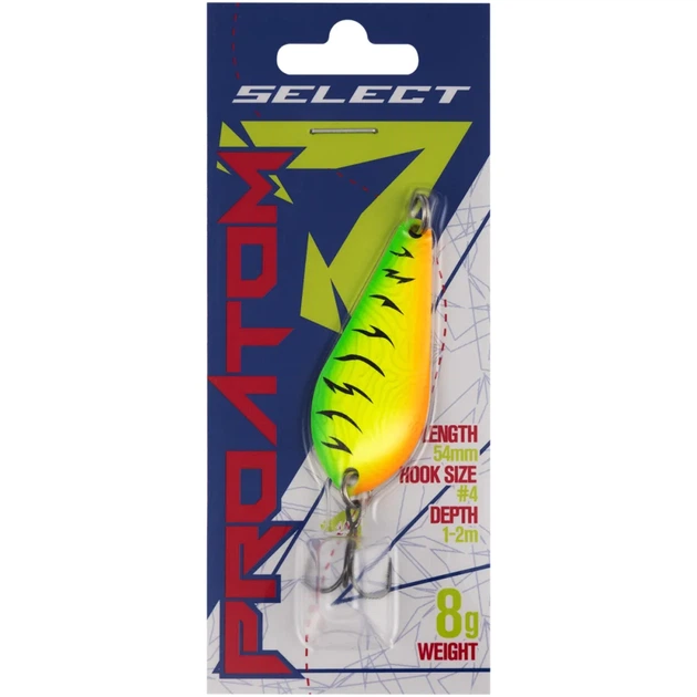 Блесна Select ProAtom 8.0g 54mm #10 - Фото 2 Блесна Select ProAtom 8.0g 54mm #10 - изображение 2