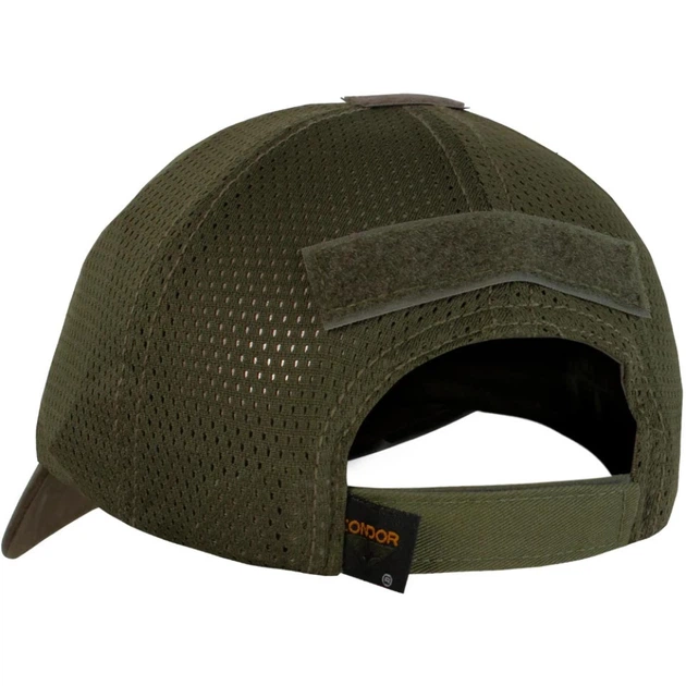 Кепка Condor-Clothing Mesh Tactical Cap One size Olive drab - Фото 2 Кепка Condor-Clothing Mesh Tactical Cap One size Olive drab - зображення 2