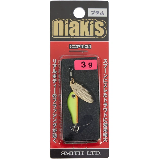 Блесна Smith Niakis 48mm 3.0g #18 Plum - изображение 2