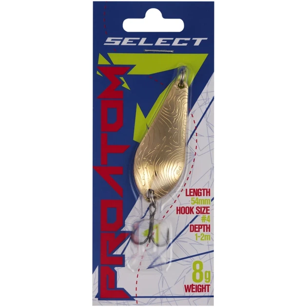 Блесна Select ProAtom 8.0g 54mm #02 - Фото 2 Блесна Select ProAtom 8.0g 54mm #02 - изображение 2