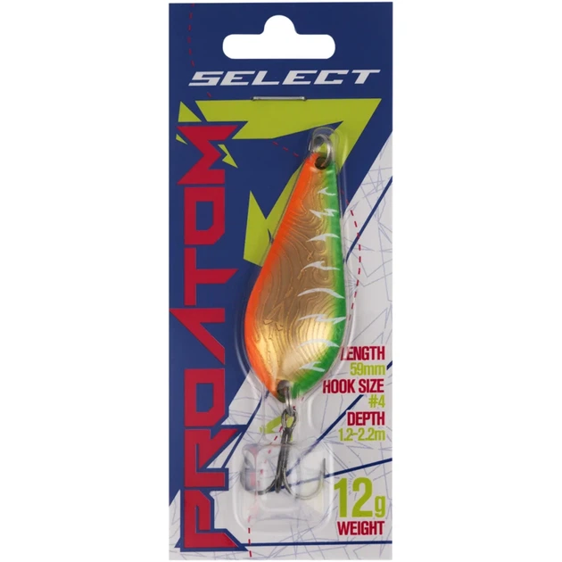 Блешня Select ProAtom 12.0g 59mm #16 - Фото 2 Блешня Select ProAtom 12.0g 59mm #16 - зображення 2