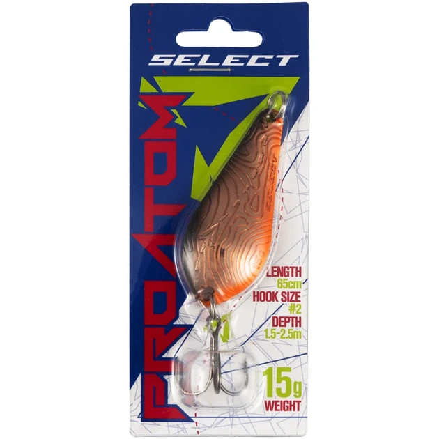 Блесна Select ProAtom 15.0g 65mm #07 - Фото 2 Блесна Select ProAtom 15.0g 65mm #07 - изображение 2