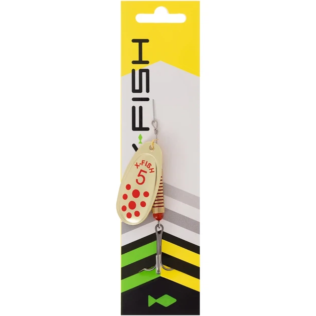 Блешня X-Fish Spike №5 14.5g Gold RD - зображення 2