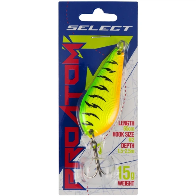 Блесна Select ProAtom 15.0g 65mm #10 - Фото 2 Блесна Select ProAtom 15.0g 65mm #10 - изображение 2