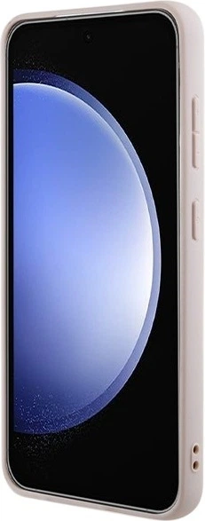 Etui plecki Guess 4G Collection Leather Metal Logo MagSafe do Samsung Galaxy S24 Pink (GUHMS24SG4GFRP) - obraz 5