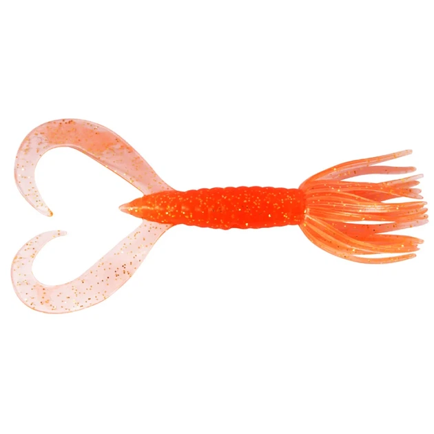 Силикон Keitech Little Spider 2" EA#06 Orange Flash (8 шт/уп) - Фото 1 Силикон Keitech Little Spider 2" EA#06 Orange Flash (8 шт/уп) - изображение 1