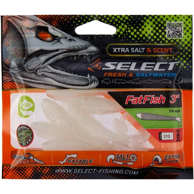 Силикон Select FatFish 3" #313 (6 шт/уп) - изображение 2