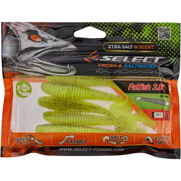 Силикон Select FatFish 3.8" #241 (5 шт/уп) - изображение 2