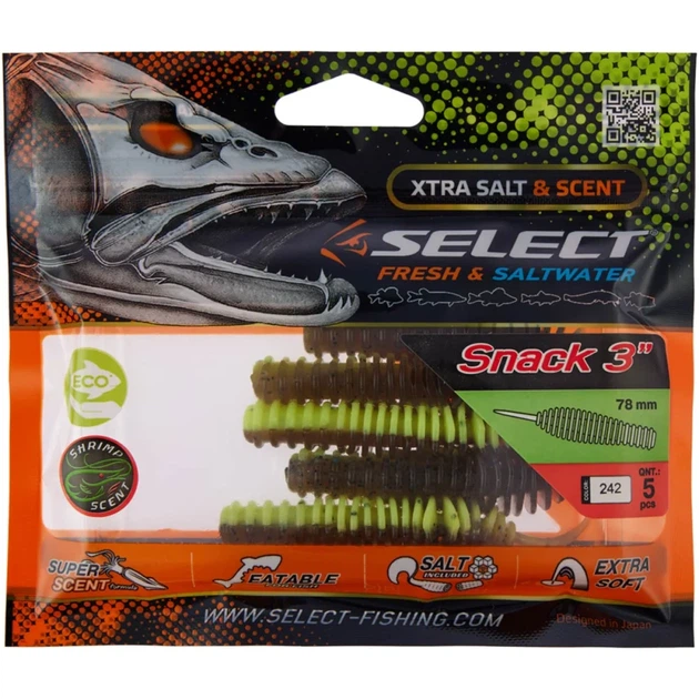 Силикон Select Snack 3" #242 (5 шт/уп) - Фото 2 Силикон Select Snack 3" #242 (5 шт/уп) - изображение 2