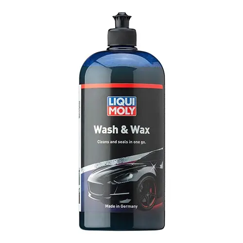 Автомобильный шампунь с воском LIQUI MOLY Wash & Wax 1л. - Фото 1 Автомобильный шампунь с воском LIQUI MOLY Wash & Wax 1л. - изображение 1