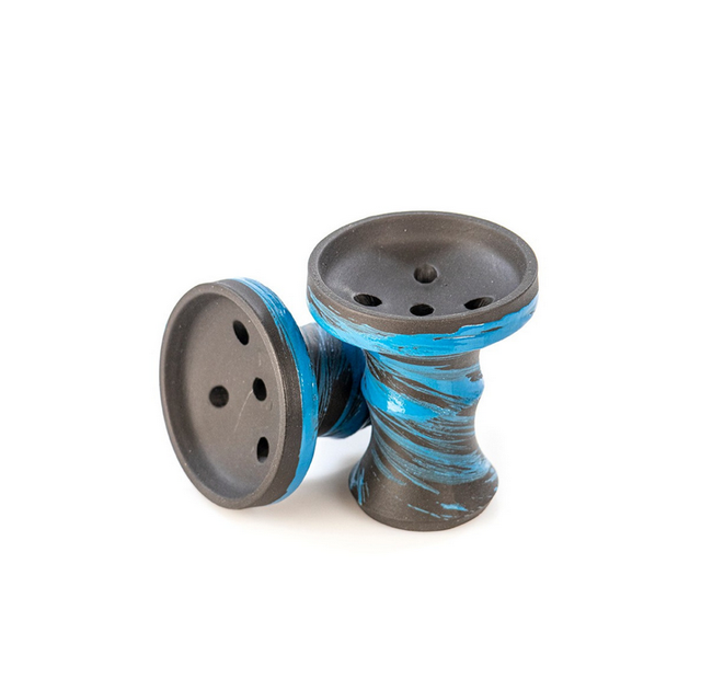 Чаша глиняная для кальяна классическая Personalka Bowl Blue - Фото 1 Чаша глиняная для кальяна классическая Personalka Bowl Blue - изображение 1