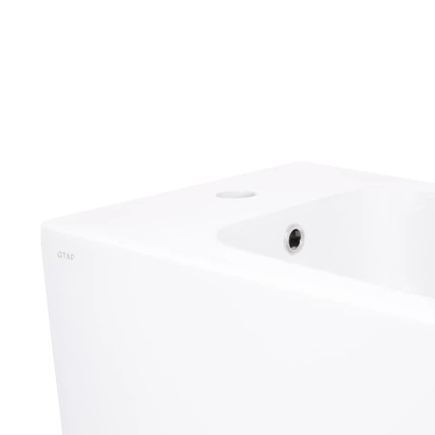Биде подвесное Qtap Crow 485х340х290 мм White QT05555371W - изображение 5