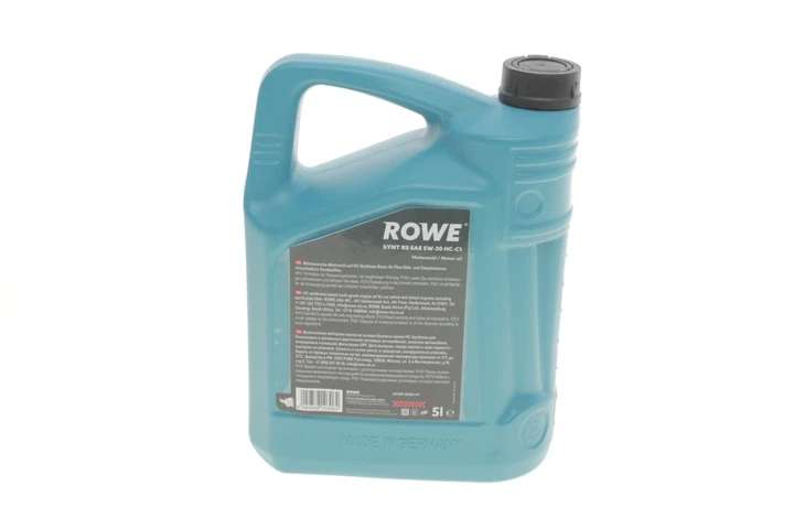 Олива моторна HIGHTEC SYNT RS SAE 5W-30 HC-C1 (5 L) Rowe 20109-0050-99 - Фото 3 Олива моторна HIGHTEC SYNT RS SAE 5W-30 HC-C1 (5 L) Rowe 20109-0050-99 - зображення 3