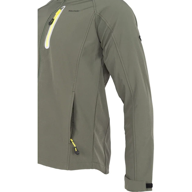 Куртка Hallyard Sixten 002 SoftShell 4XL Оливковий - Фото 5 Куртка Hallyard Sixten 002 SoftShell 4XL Оливковий - зображення 5