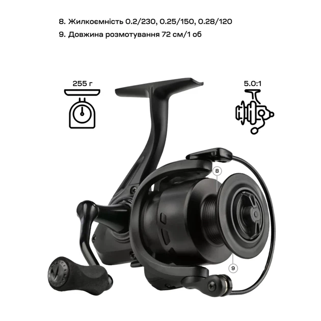Катушка Brain Classic 3000 4+1BB - Фото 8 Катушка Brain Classic 3000 4+1BB - изображение 8