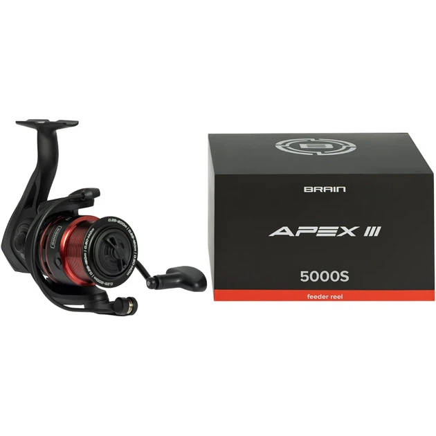 Катушка Brain Apex III Feeder 5000S 5+1BB 4.9:1 - Фото 6 Катушка Brain Apex III Feeder 5000S 5+1BB 4.9:1 - изображение 6