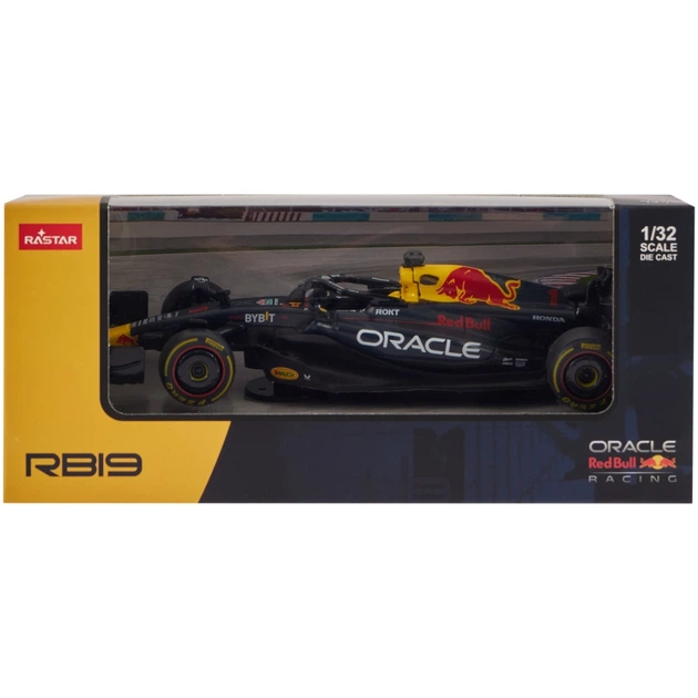Машинка Rastar Red Bull F1 RB19 1:32 Темно синій - Фото 7 Машинка Rastar Red Bull F1 RB19 1:32 Темно синій - зображення 7