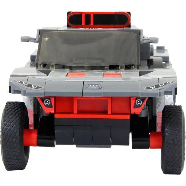 Машинка-конструктор Rastar Bricks Audi RS Q e-tron 1:30 Сірий - Фото 4 Машинка-конструктор Rastar Bricks Audi RS Q e-tron 1:30 Сірий - зображення 4