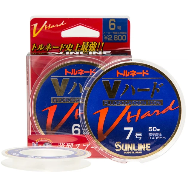 Флюорокарбон Sunline FC Tornado V Hard HG 50m #2.0/0.235mm 4.0kg - зображення 2