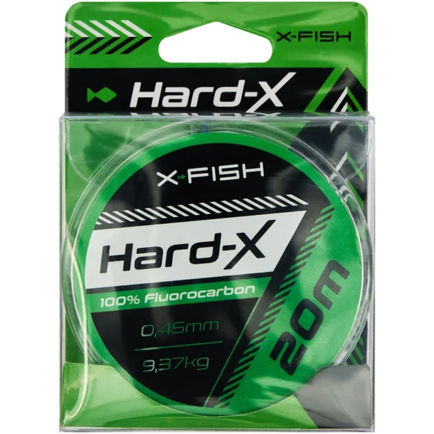 Флюорокарбон X-Fish Hard-X 20m (clear) 0.45mm 9.37kg - изображение 2