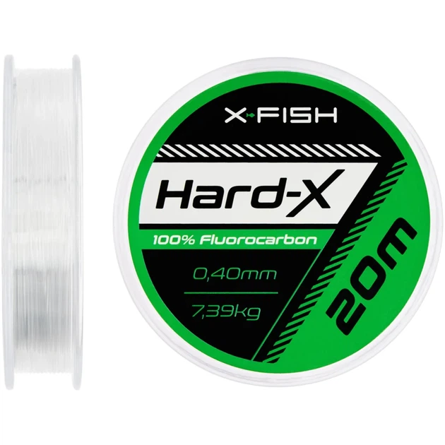 Флюорокарбон X-Fish Hard-X 20m (clear) 0.40mm 7.39kg - Фото 1 Флюорокарбон X-Fish Hard-X 20m (clear) 0.40mm 7.39kg - изображение 1