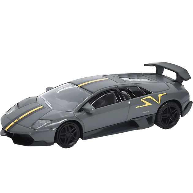 Машинка Rastar Murcielago LP 670-4 SV Superveloce China Limited Edition 1:43 Сірий - Фото 2 Машинка Rastar Murcielago LP 670-4 SV Superveloce China Limited Edition 1:43 Сірий - зображення 2