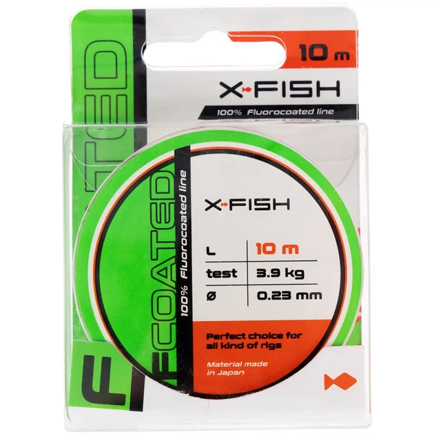 Флюорокарбон X-Fish FCoated 10m 0.23mm 3.9kg - изображение 2