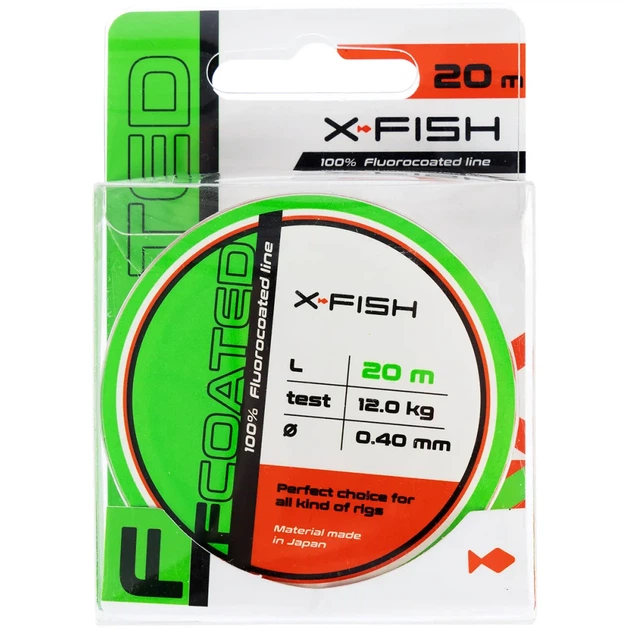 Флюорокарбон X-Fish FCoated 20m 0.40mm 12.0kg - изображение 2