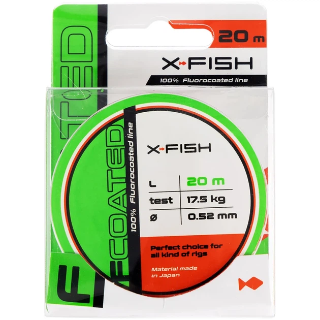 Флюорокарбон X-Fish FCoated 20m 0.52mm 17.5kg - изображение 2