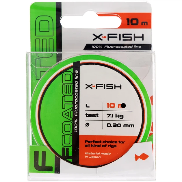 Флюорокарбон X-Fish FCoated 10m 0.30mm 7.1kg - зображення 2