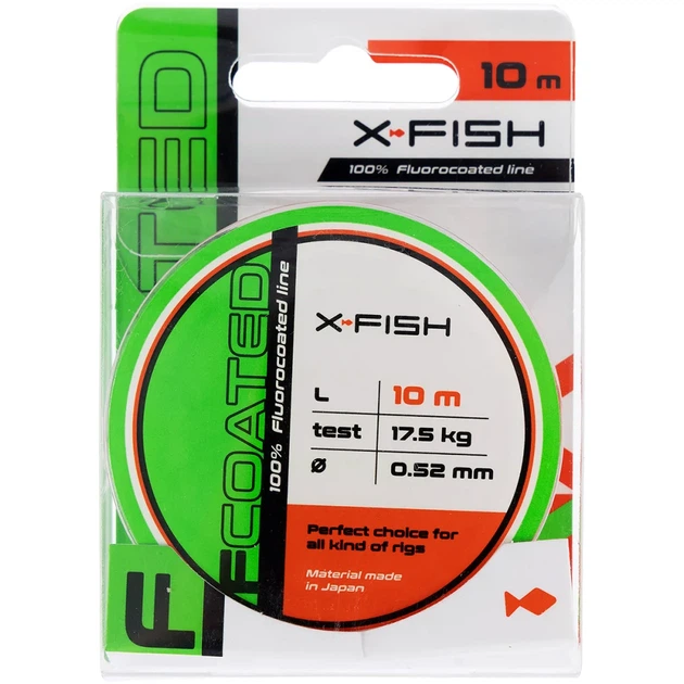 Флюорокарбон X-Fish FCoated 10m 0.52mm 17.5kg - зображення 2