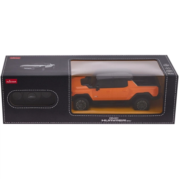 Машинка Rastar Hummer EV 1:26 Помаранчевий - зображення 9