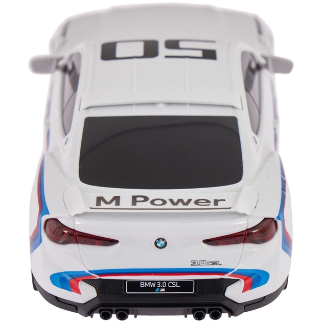 Машинка Rastar BMW 3.0 CSL 1:24 Белый - Фото 5 Машинка Rastar BMW 3.0 CSL 1:24 Белый - изображение 5