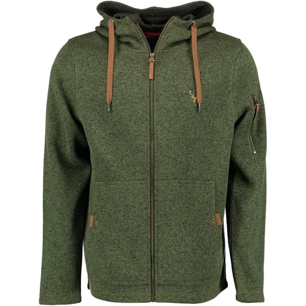 Кофта Orbis Textil Herrenjacke Strick-Fleece M Зеленый - Фото 1 Кофта Orbis Textil Herrenjacke Strick-Fleece M Зеленый - изображение 1
