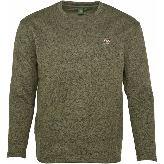 Пуловер Orbis Textil Herrenpullover Strick-Fleece 4XL Оливковый - Фото 1 Пуловер Orbis Textil Herrenpullover Strick-Fleece 4XL Оливковый - изображение 1
