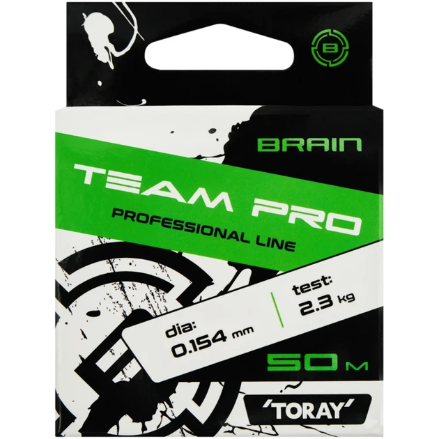 Леска Brain Team Pro 50m (clear) 0.154mm 2.3kg - изображение 2