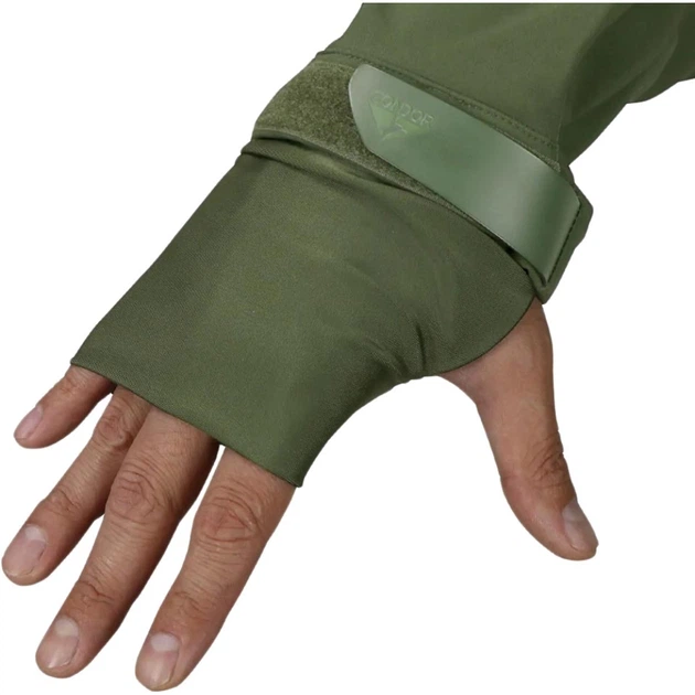 Куртка Condor-Clothing Patrol 1/4 Zip Soft Shell L Olive drab - изображение 5