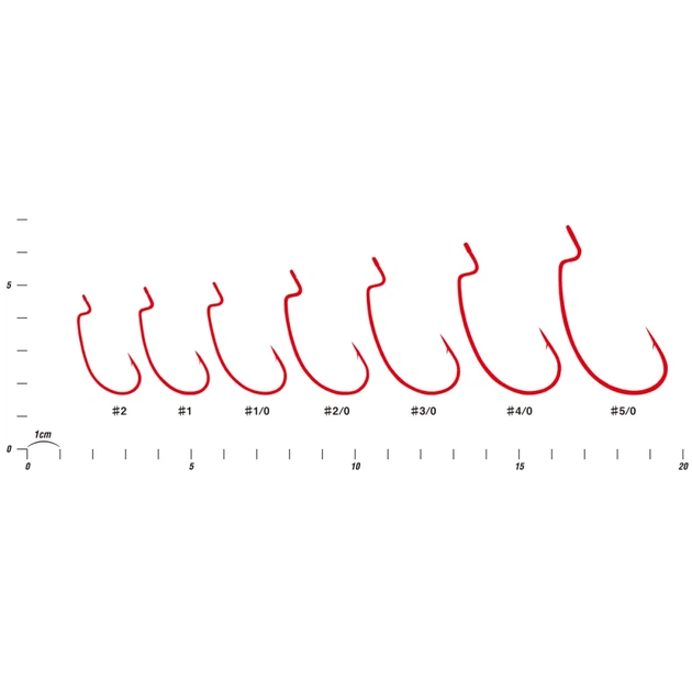 Крючок Decoy Worm17R Kg Hook R #2/0 (6 шт/уп) - Фото 2 Крючок Decoy Worm17R Kg Hook R #2/0 (6 шт/уп) - изображение 2