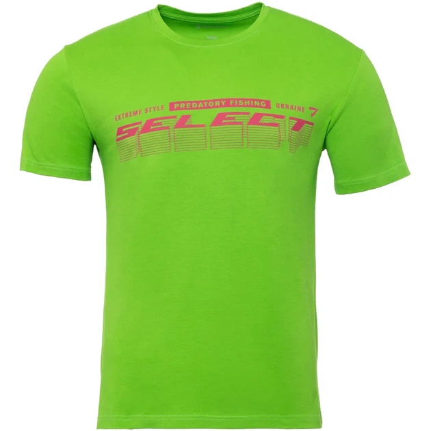 Футболка Select T-Shirt Graded Logo M Lime - Фото 1 Футболка Select T-Shirt Graded Logo M Lime - изображение 1
