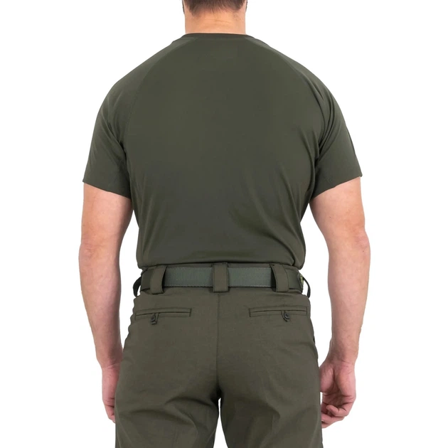 Футболка First Tactical Performance S/S L Зеленый - изображение 3