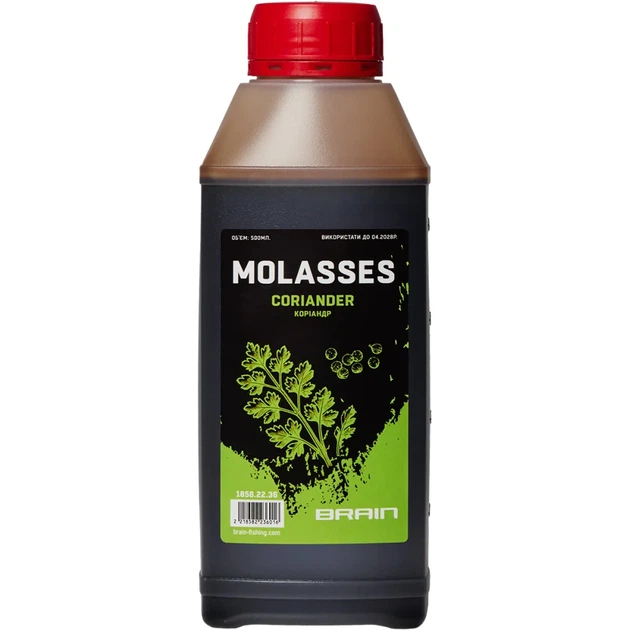 Меласса Brain Molasses Coriander (кориандр) 500ml - Фото 1 Меласса Brain Molasses Coriander (кориандр) 500ml - изображение 1